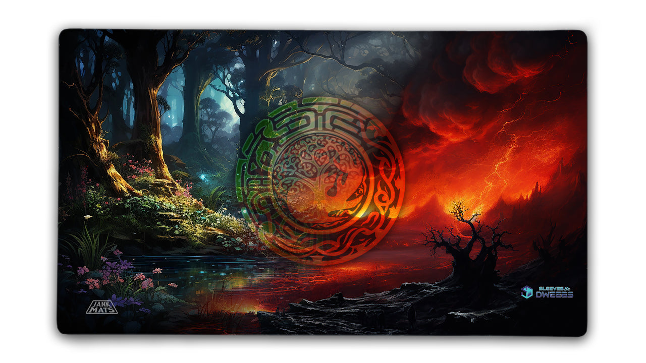 Gruul MTG Playmat - Jankmats