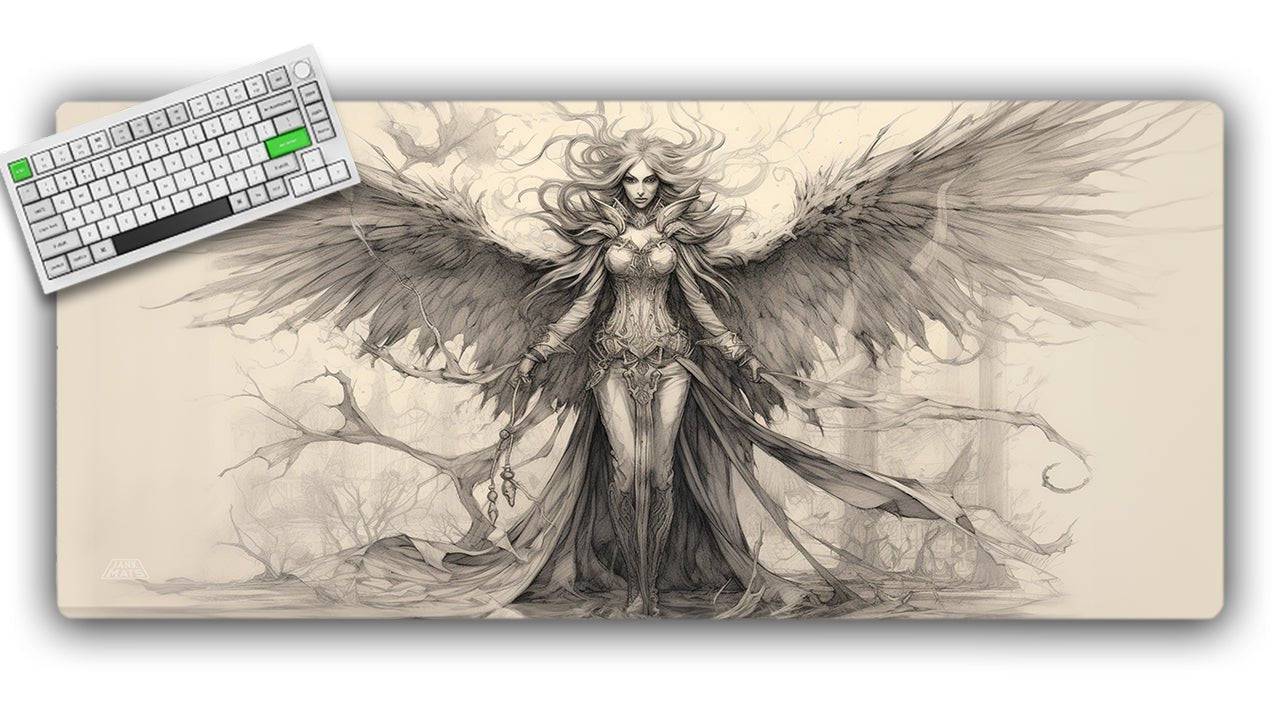 Angels Envy TCG Playmat or XL Desktop - Jankmats