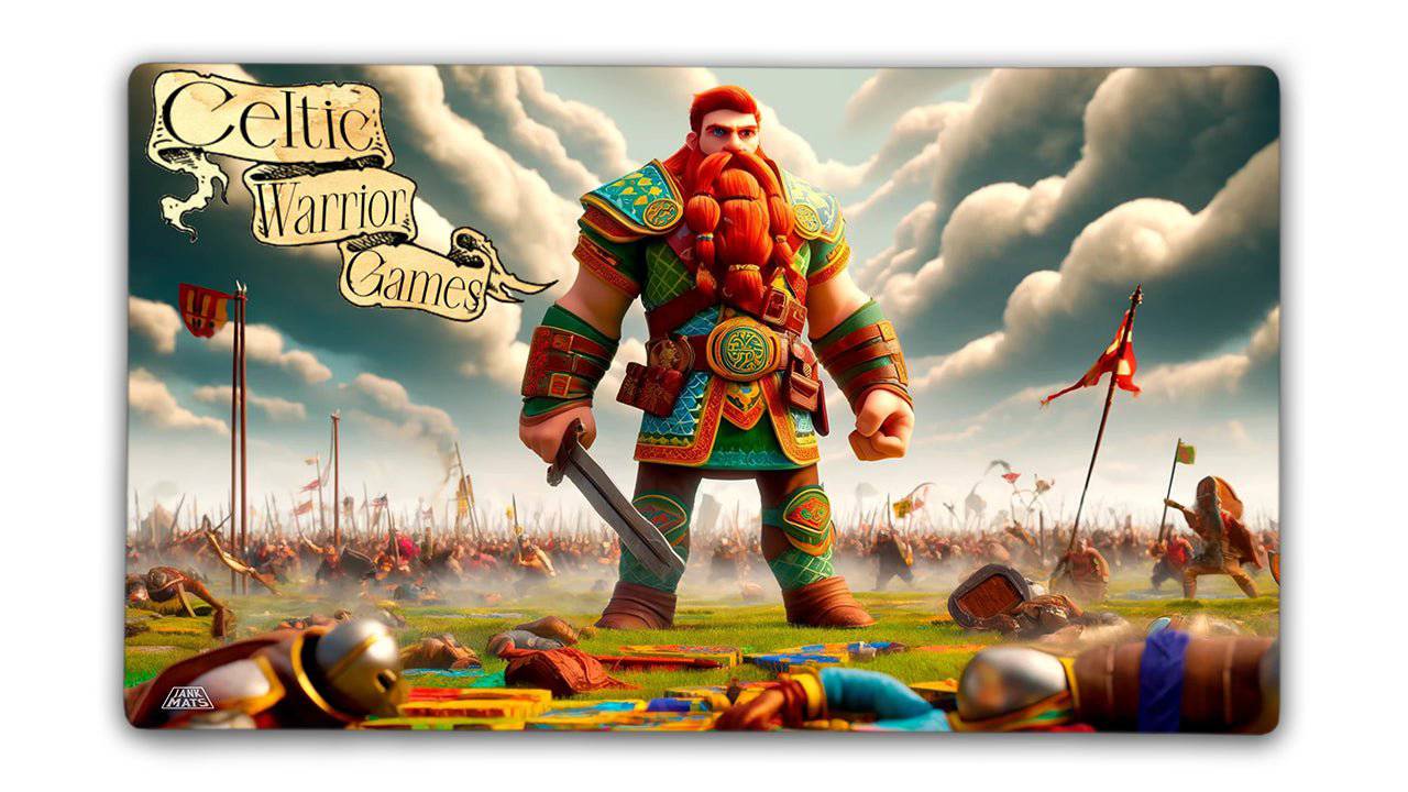 Celtic Warrior TCG Playmat - Jankmats