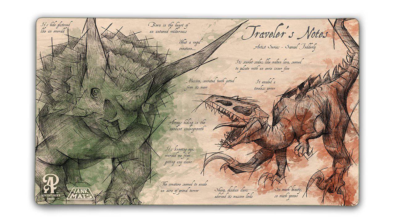 Dinosaurs Sketch Playmat - Jankmats