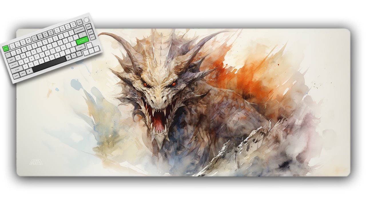 Hell Hath No Fury Dragon TCG Playmat or XL Desktop - Jankmats