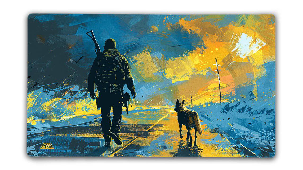 Lonesome Road TCG Playmat or XL Desktop - Jankmats