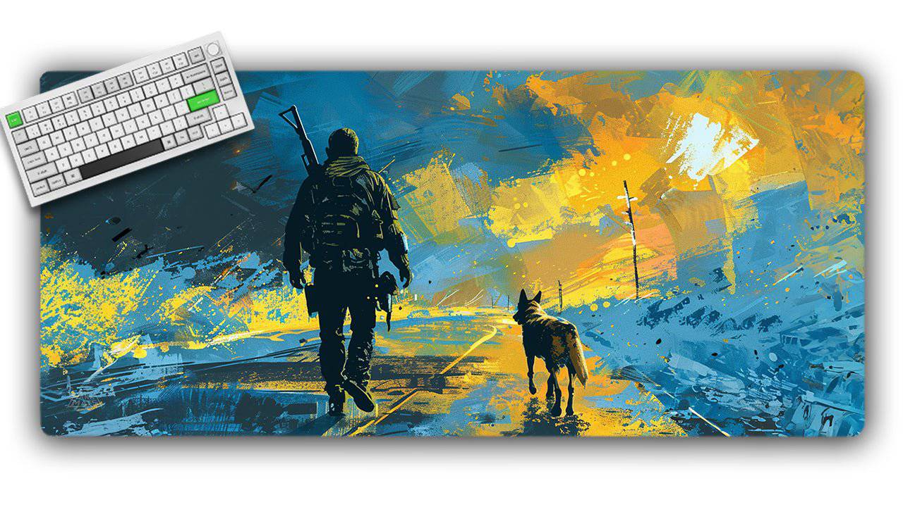 Lonesome Road TCG Playmat or XL Desktop - Jankmats