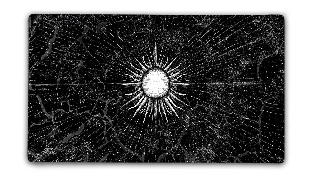 Mono White BW TCG Playmat or XL Desktop - Jankmats