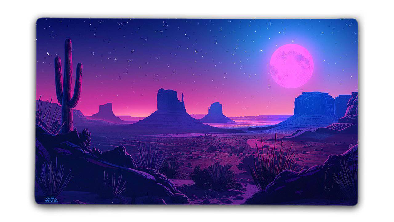 Neon Rainbow TCG Playmat or XL Desktop - Jankmats