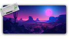 Neon Rainbow TCG Playmat or XL Desktop - Jankmats