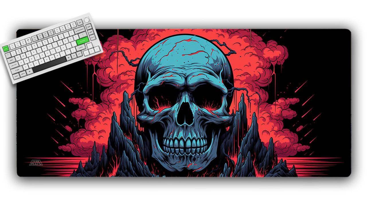 Skull Watch TCG Playmat or XL Desktop - Jankmats