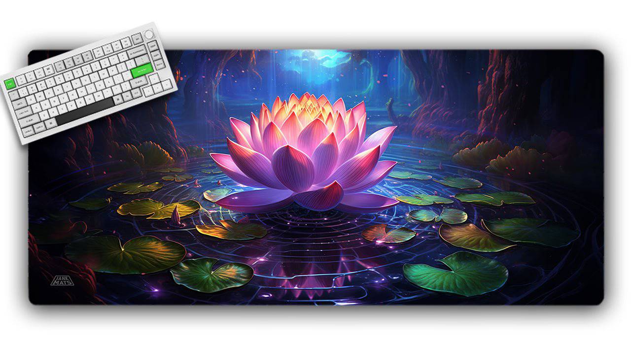 The Lotus TCG Playmat or XL Desktop - Jankmats