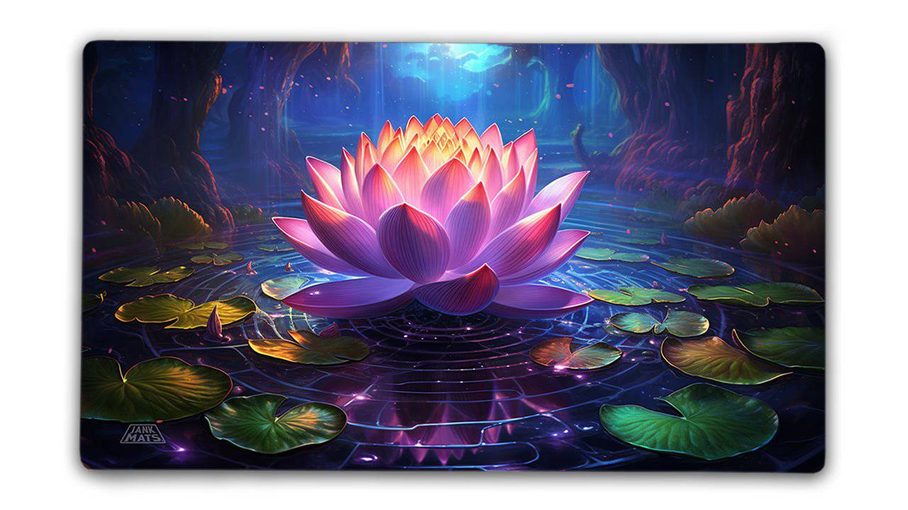 The Lotus TCG Playmat or XL Desktop - Jankmats