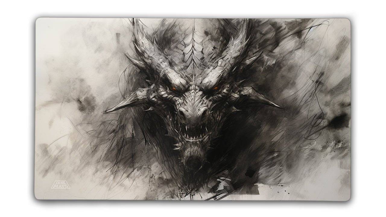 Turn Back Dragon TCG Playmat or XL Desktop - Jankmats